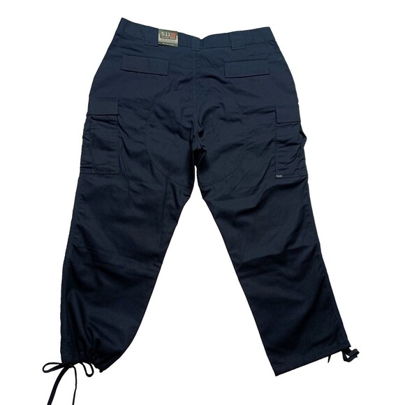 5.11 Tactical Ripstop TDU Navy Blue Cargo Pants Men's Size 2XL/Short (43-47) - Picture 4 of 12